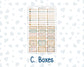 Kit 0243 - Laurel Denise Pop-Up - Weekly Kit - November - Boho Autumn