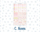 Kit 0294 - Laurel Denise The Jo Planner - Weekly Kit - September - Rosy Reveria