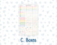 Kit 0260 - Laurel Denise The Jo Planner - Weekly Kit - April - Pastel Egg Hunt