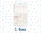 Kit 0244 - Laurel Denise Pop-Up - Weekly Kit - December - Santas Village