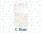 Kit 0261 - Laurel Denise The Jo Planner - Weekly Kit - April - Llama Spring