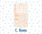 Kit 0241 - Laurel Denise Pop-Up - Weekly Kit - November - Pumpkin Latte