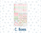 Kit 0276 - Laurel Denise The Jo Planner - Weekly Kit - July - Melon Crush