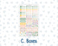 Kit 0226 - Laurel Denise Pop-Up - Weekly Kit - July - Tropical Whimsy