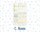 Kit 0274 - Laurel Denise The Jo Planner - Weekly Kit - July - Sunny Lemon Shore