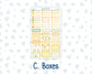 Kit 0277 - Laurel Denise The Jo Planner - Weekly Kit - August - Sunflower Drama Club