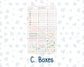 Kit 0259 - Laurel Denise The Jo Planner - Weekly Kit - March - Spring Garden Chores