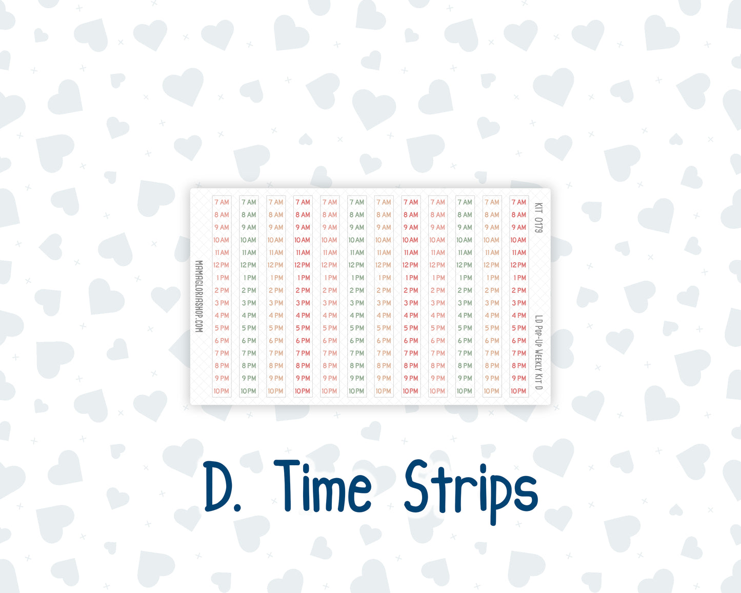 Kit 0179 - Laurel Denise Pop-Up - Weekly Kit - August - Peaches