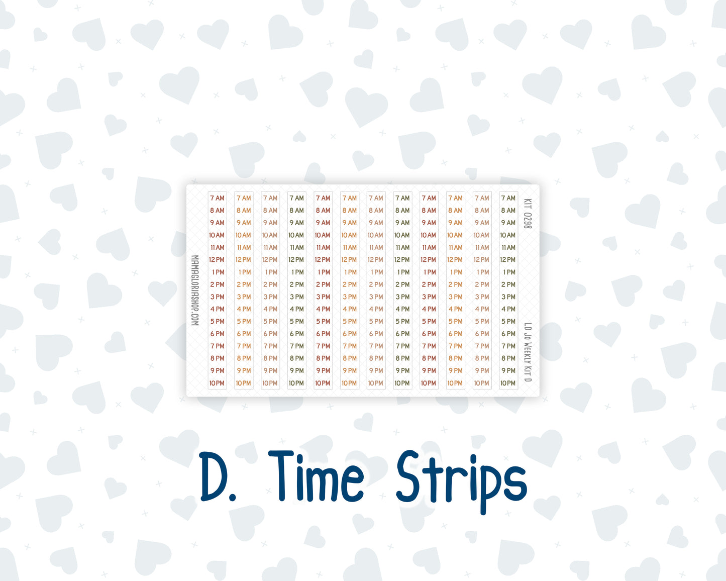 Kit 0298 - Laurel Denise The Jo Planner - Weekly Kit - October - Velvet Bloom