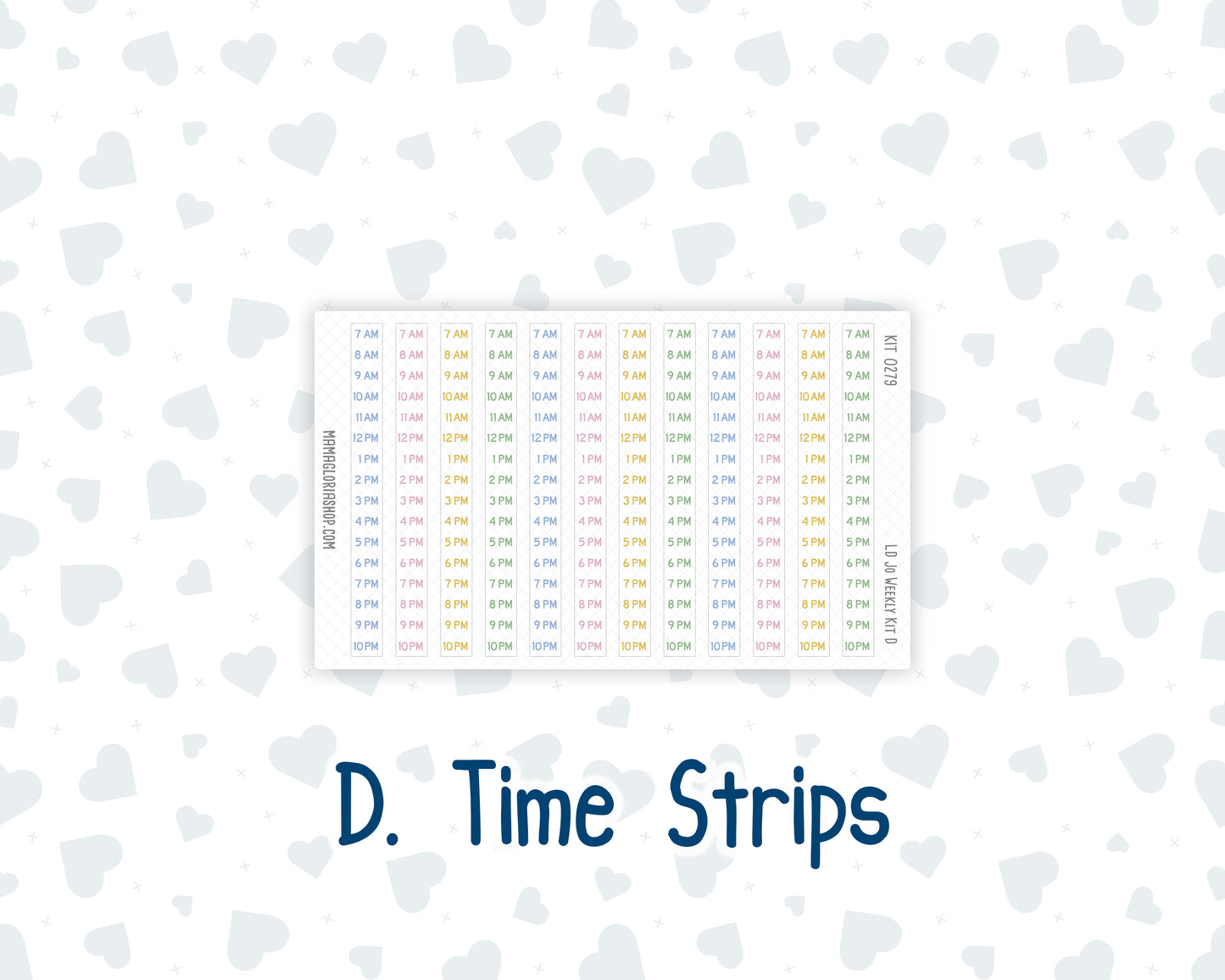 Kit 0279 - Laurel Denise The Jo Planner - Weekly Kit - August - Not Ready For School