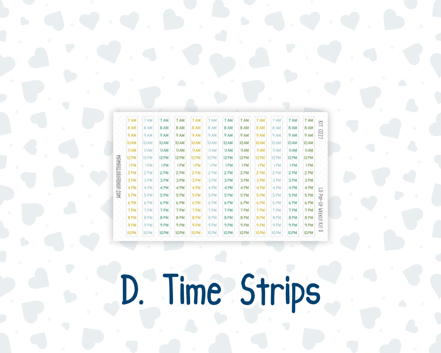 Kit 0227 - Laurel Denise Pop-Up - Weekly Kit - July - Lemon Grove