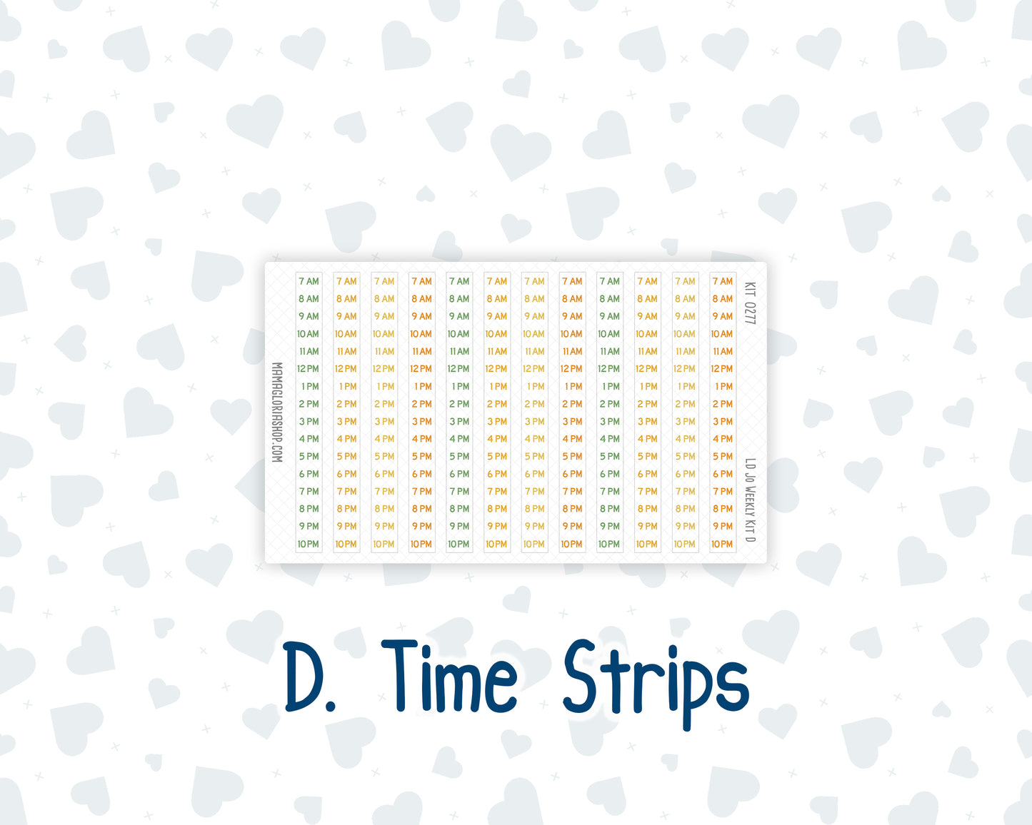 Kit 0277 - Laurel Denise The Jo Planner - Weekly Kit - August - Sunflower Drama Club