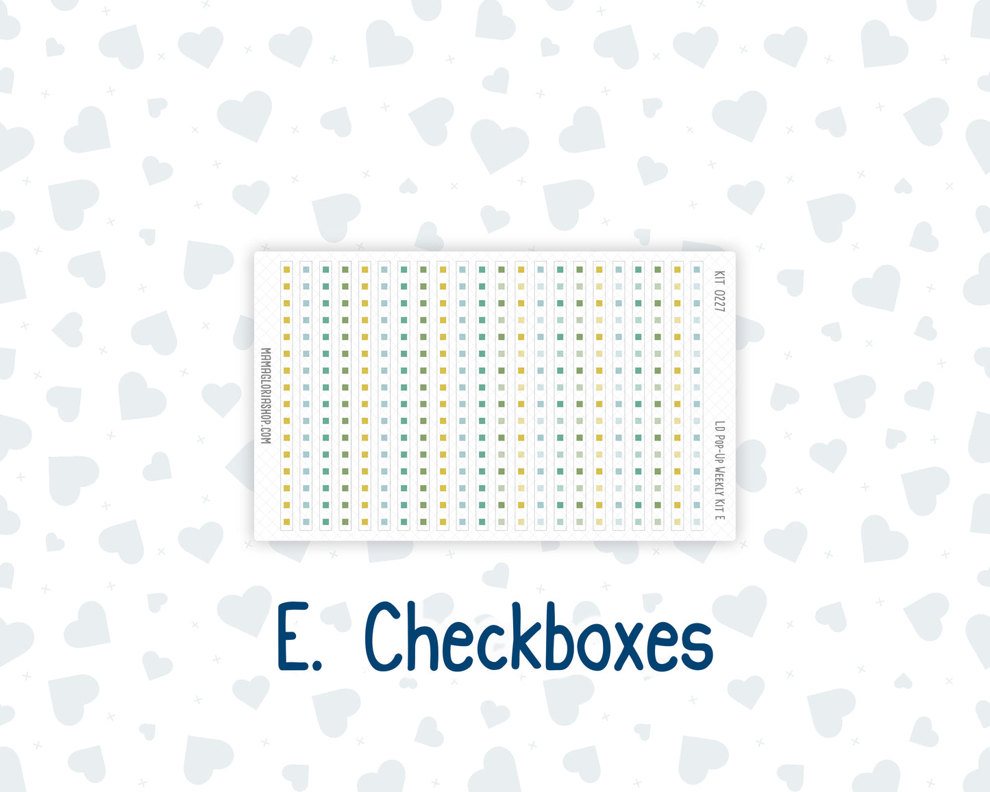Kit 0227 - Laurel Denise Pop-Up - Weekly Kit - July - Lemon Grove