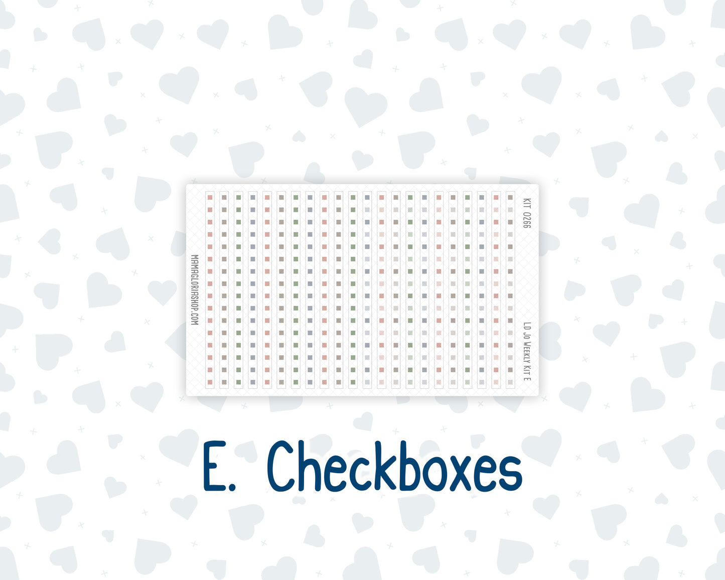 Kit 0266 - Laurel Denise The Jo Planner - Weekly Kit - May - Froggy Lake Picnic