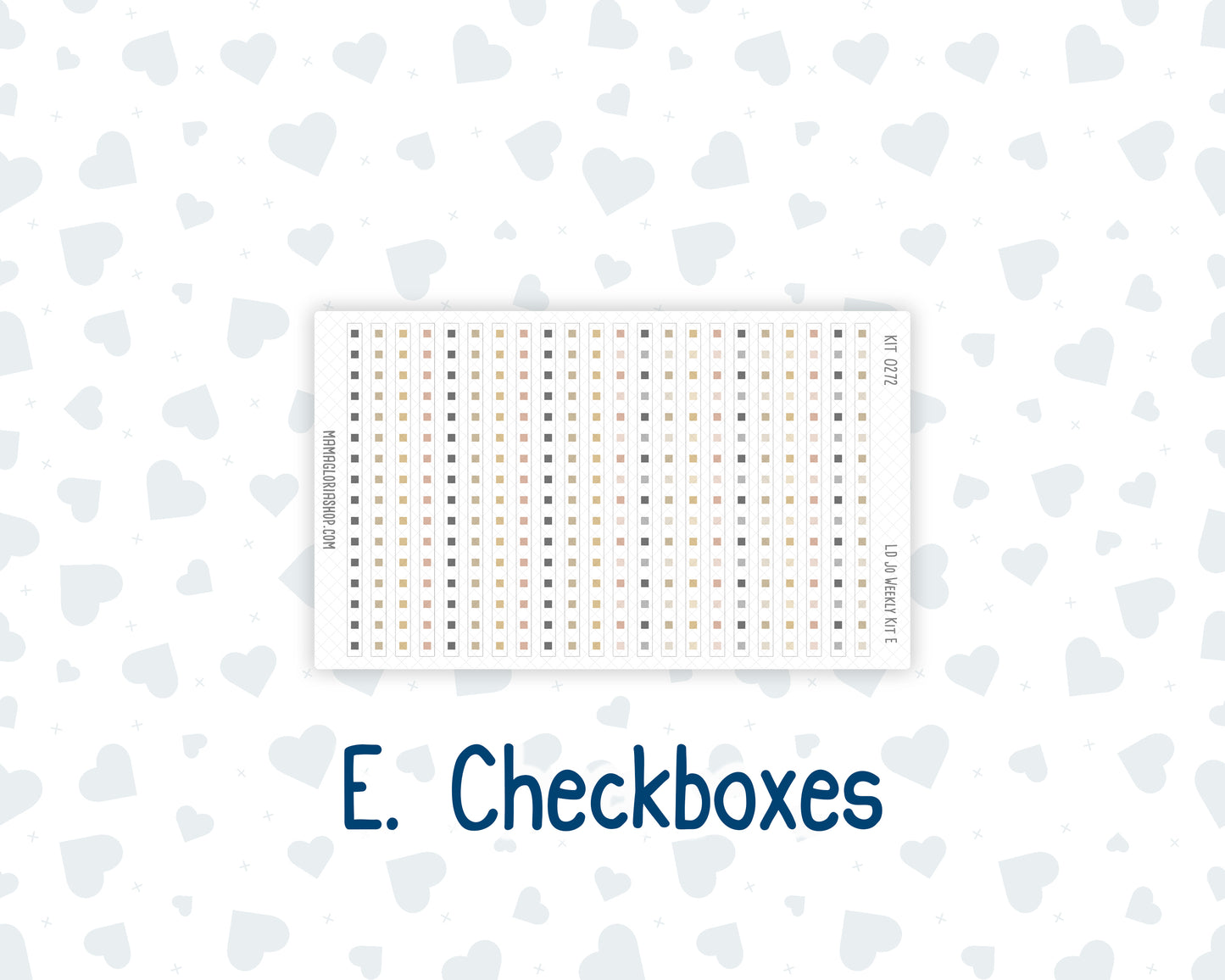 Kit 0272 - Laurel Denise The Jo Planner - Weekly Kit - May - Graduation