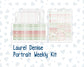 Kit 0244 - Laurel Denise Portrait - Weekly Kit - December - Santas Village
