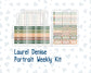 Kit 0242 - Laurel Denise Portrait - Weekly Kit - November - Cottage Autumn
