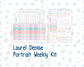 Kit 0225 - Laurel Denise Portrait - Weekly Kit - July - Carnival Joy