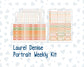 Kit 0233 - Laurel Denise Portrait - Weekly Kit - September - Cinnamon Days