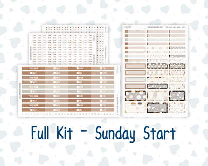 Kit 0303 - Laurel Denise The Scout Planner Large - Weekly Kit - November - Into The Woods