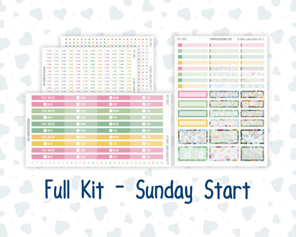 Kit 0267 - Laurel Denise The Scout Planner Large - Weekly Kit - May - Flowers For Mama