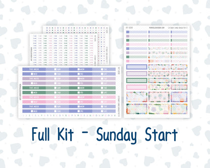 Kit 0258 - Laurel Denise The Scout Planner Large - Weekly Kit - March - Plant Therapy