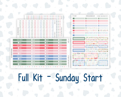 Kit 0306 - Laurel Denise The Scout Planner Large - Weekly Kit - December - Jolly Mischief