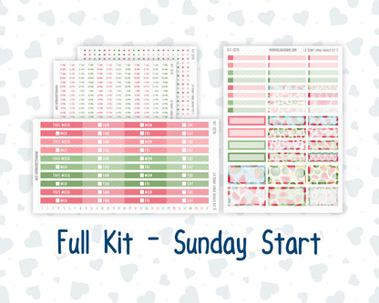Kit 0276 - Laurel Denise The Scout Planner Large - Weekly Kit - July - Melon Crush