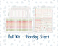Kit 0308 - Laurel Denise The Scout Planner Large - Weekly Kit - December - Knit & Holly