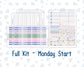 Kit 0258 - Laurel Denise The Scout Planner Large - Weekly Kit - March - Plant Therapy