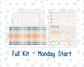 Kit 0300 - Laurel Denise The Scout Planner Large - Weekly Kit - October - Autumn Stroll