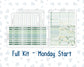 Kit 0264 - Laurel Denise The Scout Planner Large - Weekly Kit - May - Spring Walk