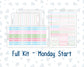 Kit 0262 - Laurel Denise The Scout Planner Large - Weekly Kit - April - Spring Puffs