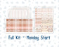 Kit 0296 - Laurel Denise The Scout Planner Large - Weekly Kit - September - Coffee Break