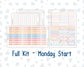 Kit 0270 - Laurel Denise The Scout Planner Large - Weekly Kit - June - Beachside Bliss