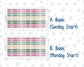 Kit 0307 - Laurel Denise The Scout Planner Large - Weekly Kit - December - Velvet Hearth