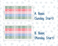 Kit 0306 - Laurel Denise The Scout Planner Large - Weekly Kit - December - Jolly Mischief