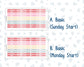 Kit 0254 - Laurel Denise The Scout Planner Large - Weekly Kit - February - Valentine Village