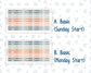 Kit 0300 - Laurel Denise The Scout Planner Large - Weekly Kit - October - Autumn Stroll