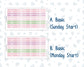 Kit 0253 - Laurel Denise The Scout Planner Large - Weekly Kit - February - Rosy Daydreams