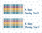 Kit 0304 - Laurel Denise The Scout Planner Large - Weekly Kit - November - Autumn In Bloom