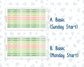 Kit 0256 - Laurel Denise The Scout Planner Large - Weekly Kit - March - Froggy Luck