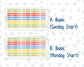 Kit 0269 - Laurel Denise The Scout Planner Large - Weekly Kit - June - Dolce Mare