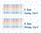 Kit 0305 - Laurel Denise The Scout Planner Large - Weekly Kit - December - Sugarplum Parade