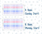 Kit 0252 - Laurel Denise The Scout Planner Large - Weekly Kit - February - Tokyo Candy Cloud