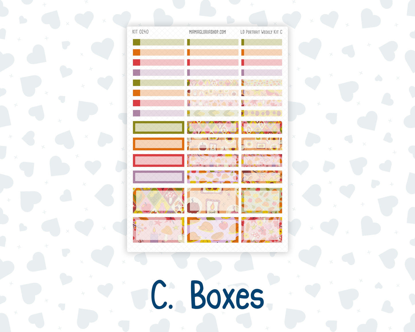 Kit 0240 - Laurel Denise Portrait - Weekly Kit - November - Cozy Thanksgiving