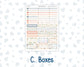 Kit 0300 - Laurel Denise The Scout Planner Large - Weekly Kit - October - Autumn Stroll