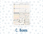 Kit 0272 - Laurel Denise The Scout Planner Large - Weekly Kit - May - Graduation