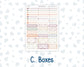 Kit 0293 - Laurel Denise The Scout Planner Large - Weekly Kit - September - Fleur de Provence