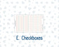 Kit 0278 - Laurel Denise The Scout Planner Large - Weekly Kit - August - Oops, All Peaches